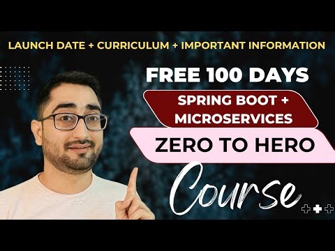 Launch Date, Syllabus & More | 100 Days Java Backend Free Course Tutorial | Basics to Microservices