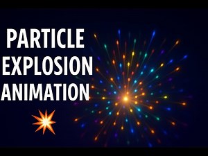 Insane Particle Explosion Animation in Java | Glow, Trails & Physics Explained!