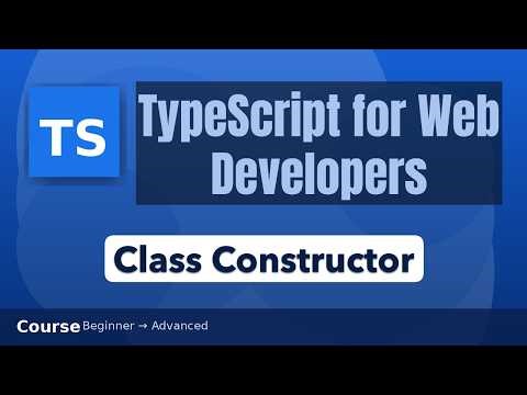 Class Constructor in TypeScript
