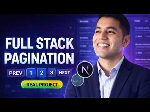 Full Stack Pagination Tutorial (Next + SQL) | Real Project