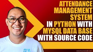Attendance Management System In Python With MySQL Database