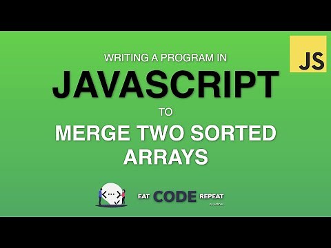 Merge Two Sorted Arrays Javascript Algorithm | Problem 2