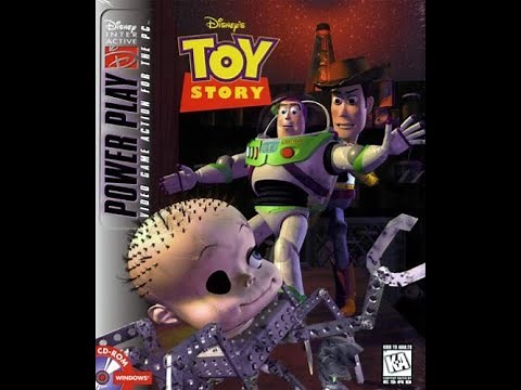 Disney's Toy Story Action Game/Power Play (Microsoft Windows, 1996) Gameplay