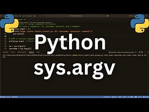 How to Use Python sys.argv (Beginner’s Guide)