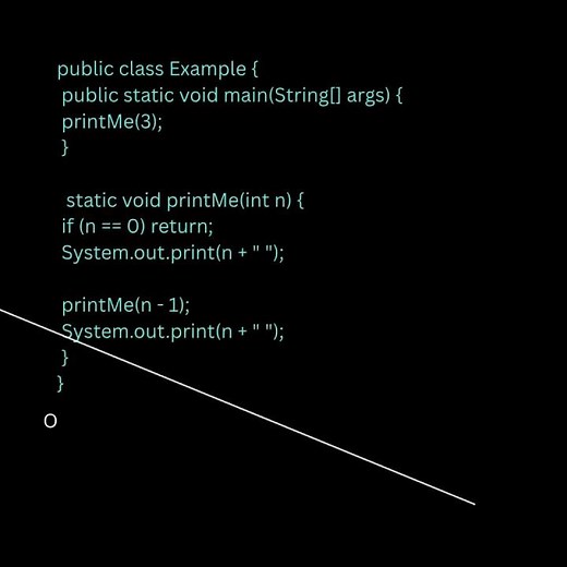 Java Question Recursive String Print