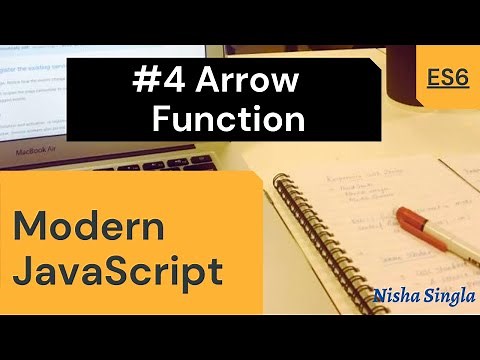ES6 Tutorial #4: Arrow Function| Fat Arrow Function Javascript | Modern Javascript 2021