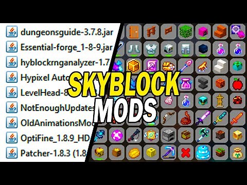 What Mods You NEED to Use For Hypixel Skyblock (EASY Guide)