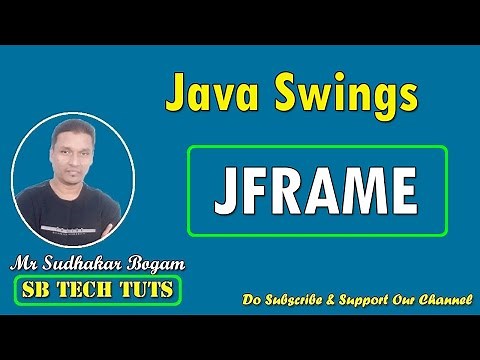 JFrame in Java | Java Swings | Java Programming