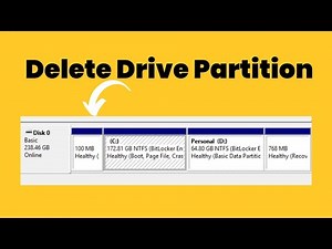 How To Remove or Delete Drive Partition in Windows 11/10 (2024) | Step-by-Step Guide 🖥️