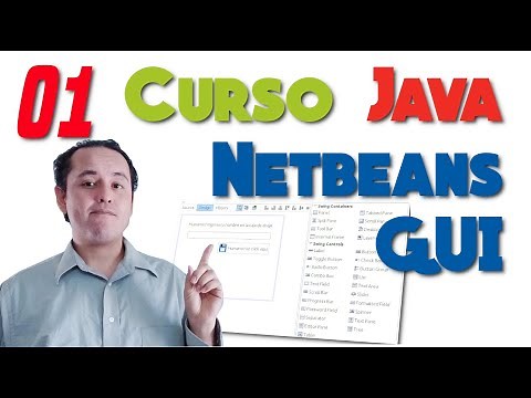Complete Java Netbeans Course☕ [01.- Create a graphical interface with Netbeans GUI]