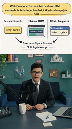 Web Components Explained in Hindi