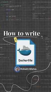 Dockerfile Explained for Beginners 🔥 | Full Example with Python App #dockerfile #dockertutorials