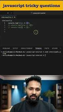 99% JavaScript Developers Get This Wrong 😱 | JS Tricky Equality Interview Question