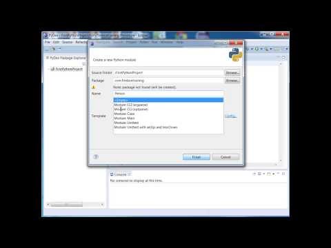 Python Training | How to Install PyDev Plugin in Eclipse and How to Create a Simple PyDev Project