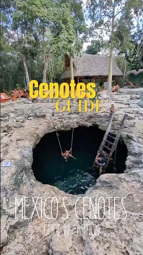 BEST CENOTES in Mexico 🇲🇽