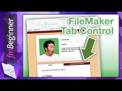 FileMaker Tab Calculation Technique