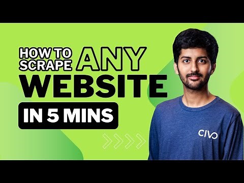 Scrape Any Website in 5 Minutes! Web Scraping Tutorial