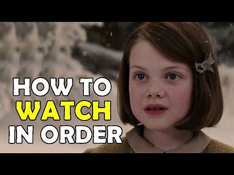 How To Watch The Chronicles of Narnia in Order!