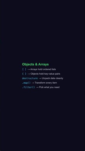 JavaScript Objects & Arrays Explained | JavaScript Mastery Ep.4