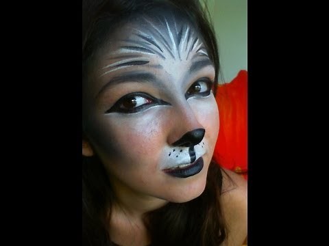WOLF ANIMAL MAKEUP
