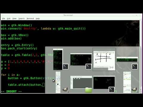 Create a GUI Number Pad with GTK - Python - Linux