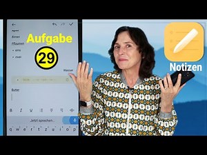 Taking notes with the Notes app on the Redmi. Task 29, Android course for beginners.
