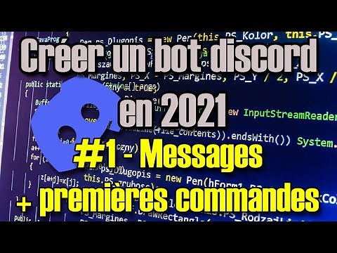 [FR] Créer un bot discord en 2021 | #1 - PREMIÈRES COMMANDES / INTERACTION PAR MESSAGE - Discord.js