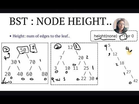 Py102_L16: BST (Height and Balance Factor)
