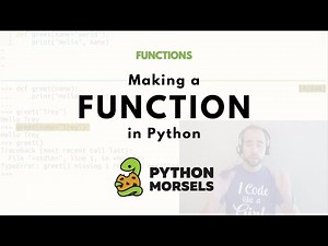 How to make a function in Python