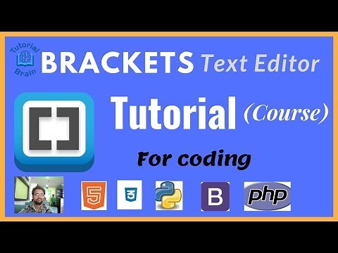 Brackets Tutorial & Course - Code Faster ( Lesson 1)