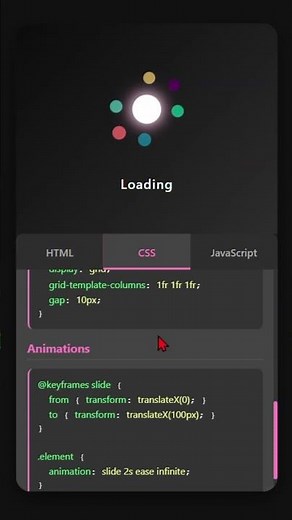 Best Loading Animation In Html, Css & JavaScript