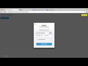 Card Payments for Membership with PHP: Introduction (1/5)