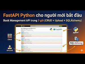 FastAPI for Beginners | Build a Complete Book Management API in 3 Hours (CRUD + Upload + SQLAlchemy)