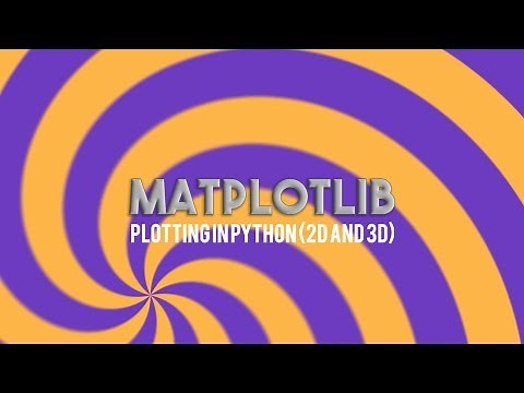 Matplotlib: 2D and 3D Plotting in Python