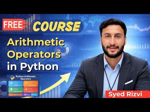 Arithmetic Operators in Python Explained | Python Tutorial Basic to Advance | Python Full Course