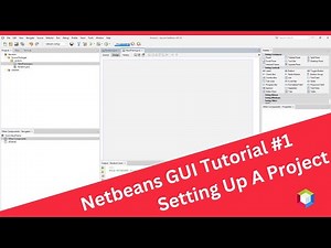 Netbeans GUI Tutorial [2025] (Setting Up A Basic Project)
