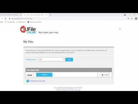 How to fill in UFile tax software - Dalhousie International Centre