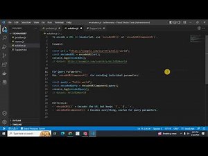 How to Encode a URL in JavaScript (encodeURI vs encodeURIComponent)