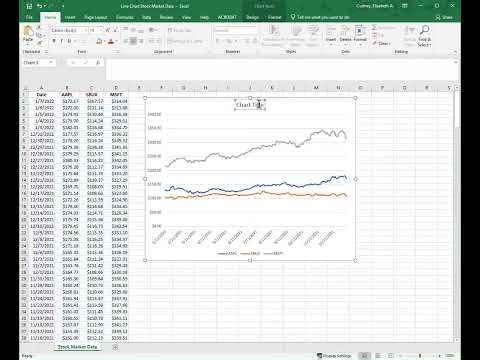 Excel Line Chart Tutorial: Step-by-Step Guide