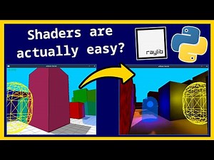 OpenGL/WebGL Shaders the Easy Way: Directional Light, Shadows, Point Lights With Raylib Python