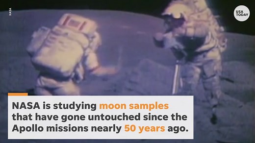NASA studying 'untouched' moon rocks from '70s