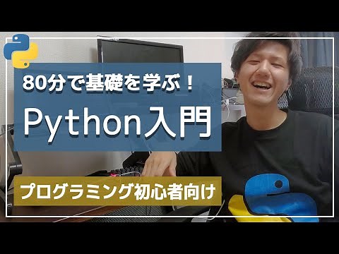 【Python超入門講座】この動画1本でゼロから基礎をマスター！【初心者向け】