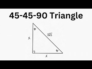 45 -45-90 Special Triangle