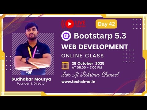 Modern Responsive Website Using Bootstrap 5.3 | Mobile-Friendly Design | Bootstrap 5.3 | #bootstrap5