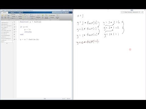 MATLAB Recursion Tutorial