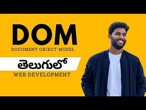 🌐 DOM Basics Explained: A Beginner’s Guide to JavaScript DOM Manipulation | In Telugu