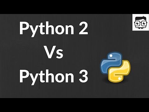 Python 2 Vs Python 3 (Difference) Python 3 Programming Language Tutorials