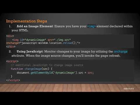 Automatically Refresh Browser Content When div Changes