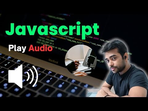 How to Play Audio using Javascript ✅