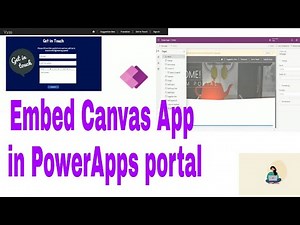 Embed Canvas App in PowerApps Portal